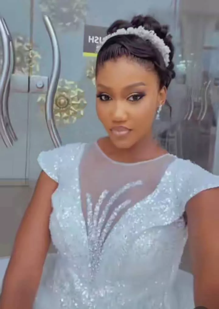 Lady marries at 19 after planning to get married at 25, wedding video causes stir