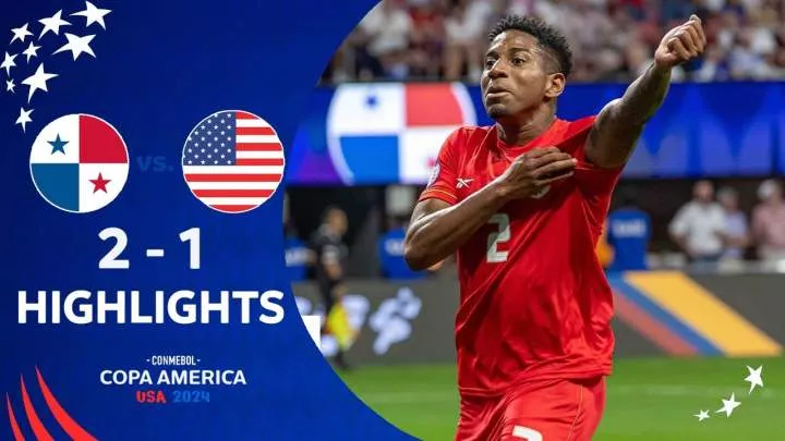 Panama 2 - 1 USA (Jun-27-2024) Copa America Highlights