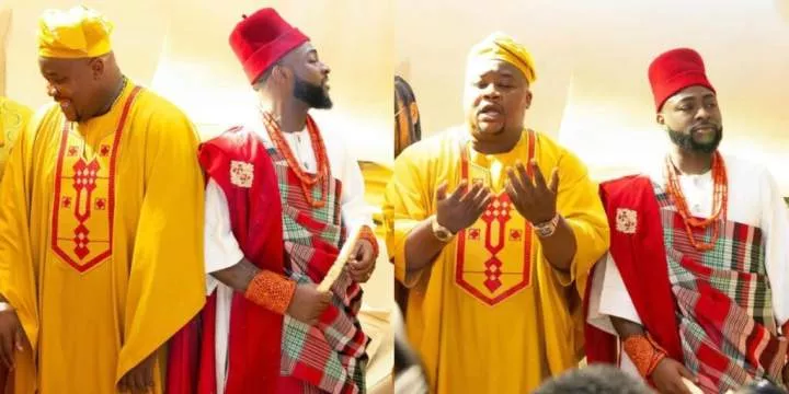 Cubana Chief Priest encourages Davido amid child custody battle with Sophia Momodu