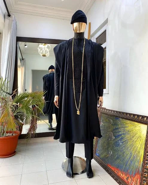 Black Agbada Styles For Men To Rock An Event.