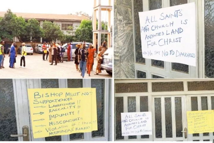 Drama as church members boycott Sunday service in Ekiti over priest's alleged 'ungodly behaviour, high-handedness and recklessness'