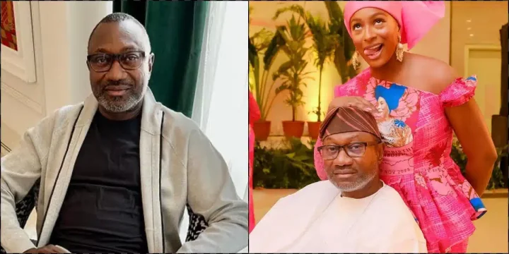 'May God give you strength to not disobey your parents' - Otedola to DJ Cuppy on 31st birthday