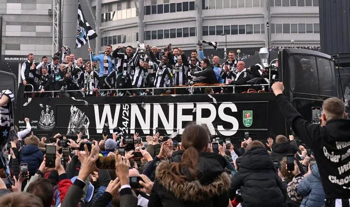 Newcastle United Trophy Parade & Celebration