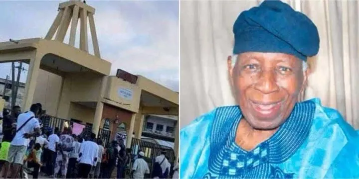 Poly Ibadan students protest renaming to 'Olunloyo Poly', shut down campus gates Poly Ibadan students protest renaming to 'Olunloyo Poly', shut down campus gates