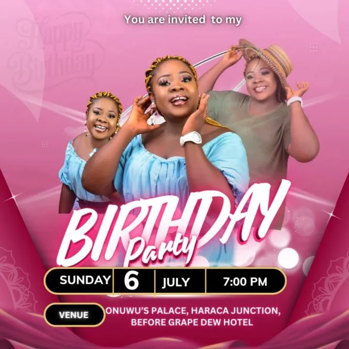 Lady passes away hours to her birthday party