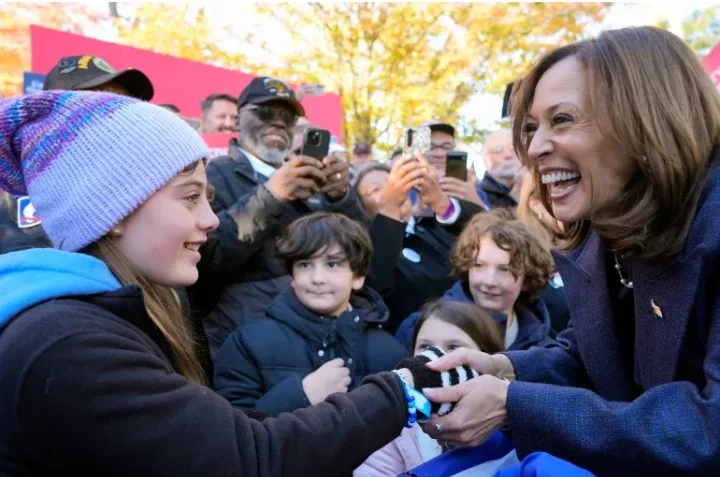 "Let me be very clear, my presidency will not be a continuation of Joe Biden's presidency - Harris