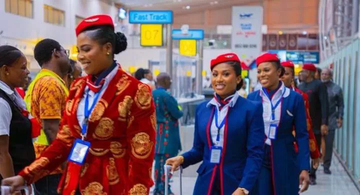 Cultural body commends Air Peace on 'Isi Agu' attire for cabin crew