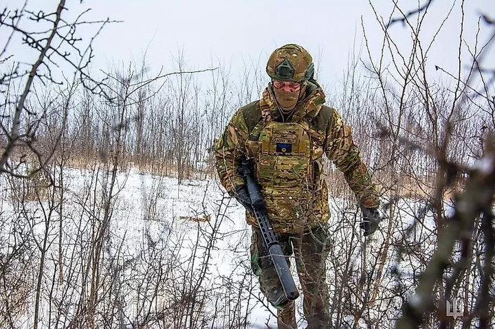 Sniper Viacheslav Kovalskyi posted via Facebook group '32 separate mechanized brigade.'