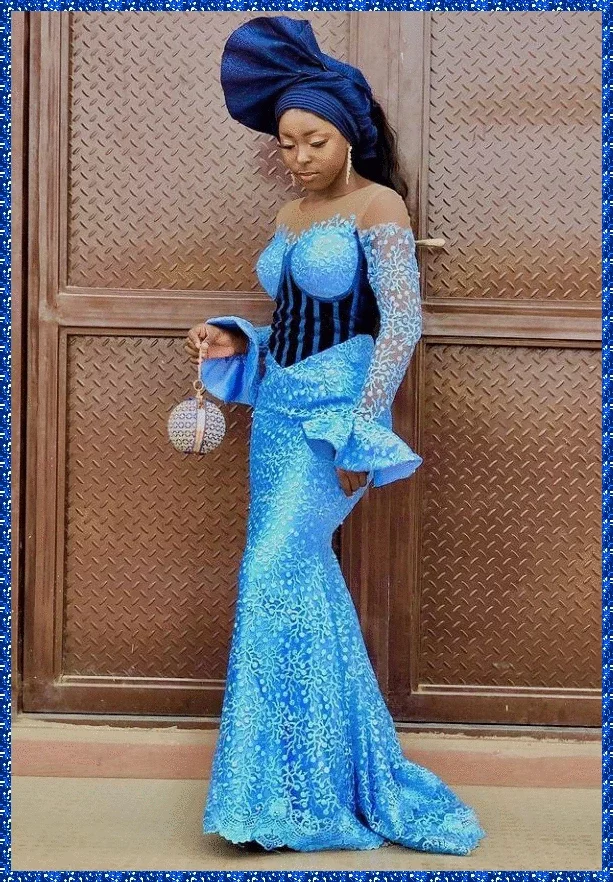 Nigerian Asoebi Lace Styles for 2024