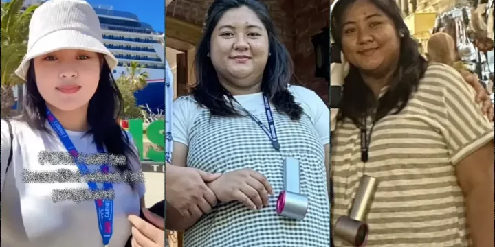 Asian lady shares humbling pregnancy transformation