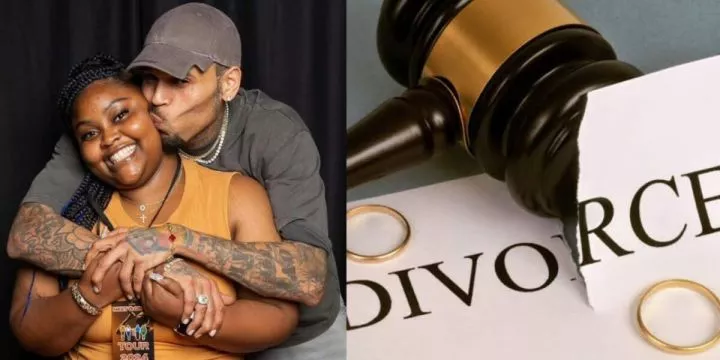 Man divorces wife, sues her after Chris Brown kisses her cheek during meet and greet