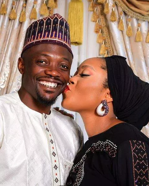 Ahmed Musa and his wife Juliet
