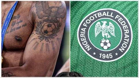 Manuel Akanji and Super Eagles: Manchester City star shows off Nigerian tattoo