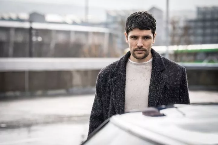 Colin Morgan in Dead and Buried, his second drama on consecutive nights. Photo: VCO Films/Three River Fiction