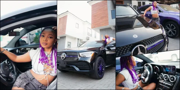 Singer, Guchi gifts self a Mercedes GLC300 coupe