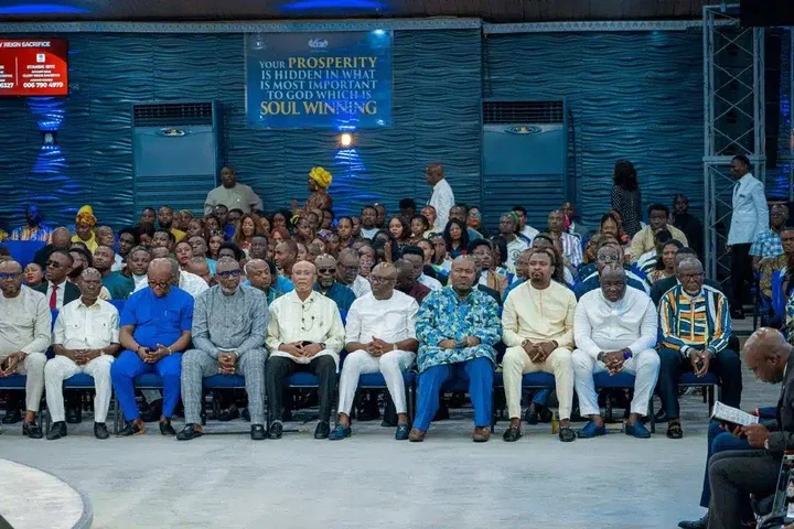 List Of Politicians, Stakeholders Who Attended Church Service with Fubara Emerge