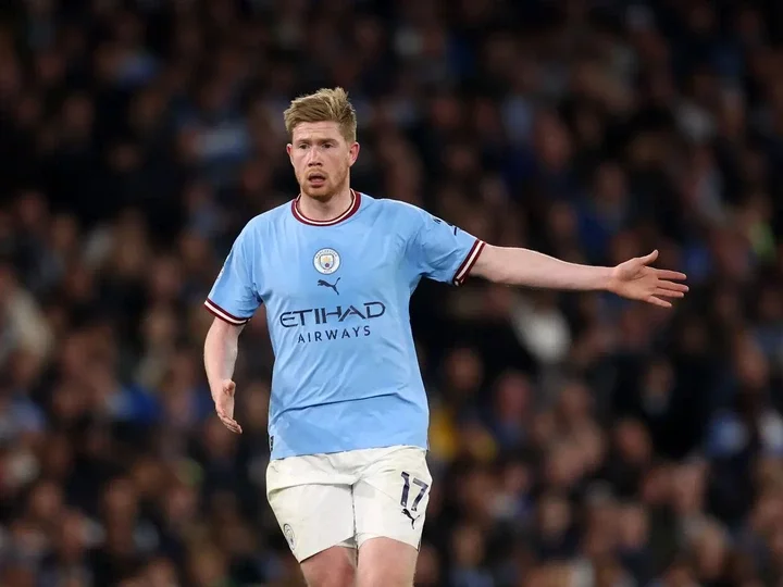 EPL: De Bruyne in shock exit from Man City, next destination revealed