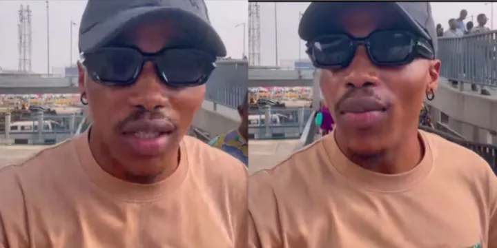 Man drops phone in public to prove Nigeria is a safe country, result shocks him