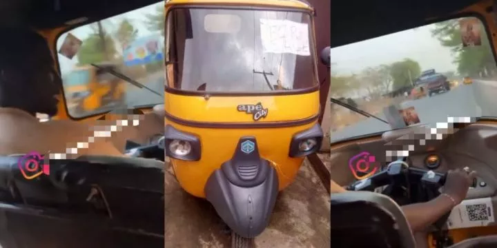 Tricycle rider returns lady to original location after she refuses to pay agreed fare Tricycle rider returns lady to original location after she refuses to pay agreed fare