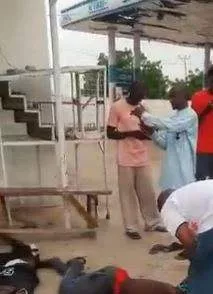 Four shot d*ad at Maiduguri filling station during protest as IED k!lls one, injures 11 others