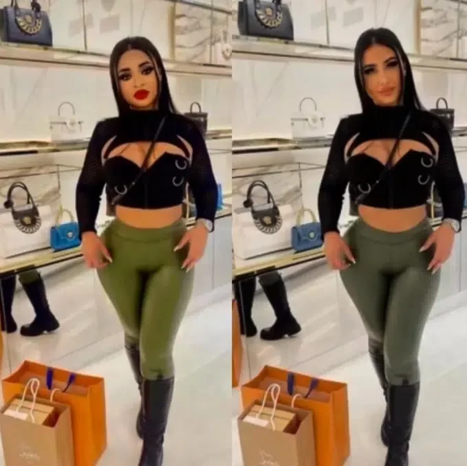 Nigerian actress dragged heavily online for photoshopping Iraqi influencer's body into her birthday pics