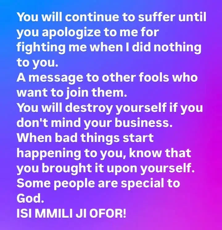 You will continue to suffer until you apologize - Yul Edochie roars at critics