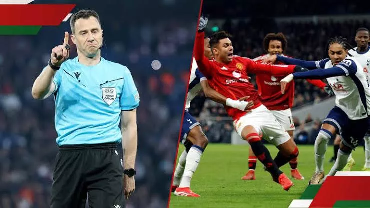Who is the referee for the Europa League final between Tottenham Hotspur and Manchester United?
