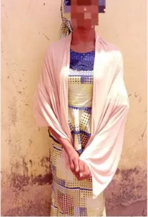Man Dressed As Woman Arrested in Adamawa Church (Photo)