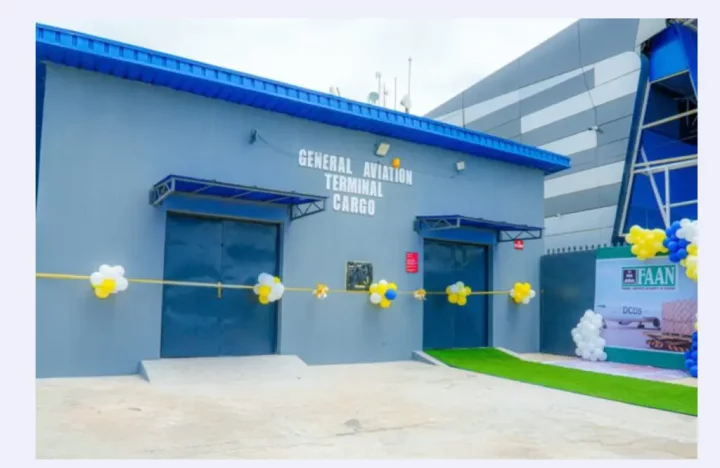 FAAN unveils new domestic cargo terminal in Lagos FAAN unveils new domestic cargo terminal in Lagos