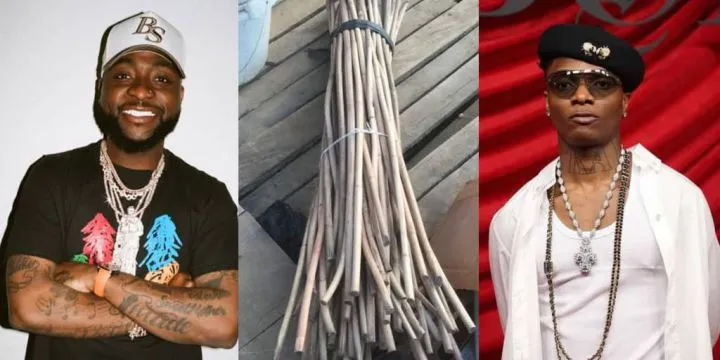 "I need cane" - Davido and Wizkid fire shots at each other in fresh drama "I need cane" - Davido and Wizkid fire shots at each other in fresh drama