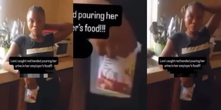 House help caught trying to mix urine into employer's food House help caught trying to mix urine into employer's food