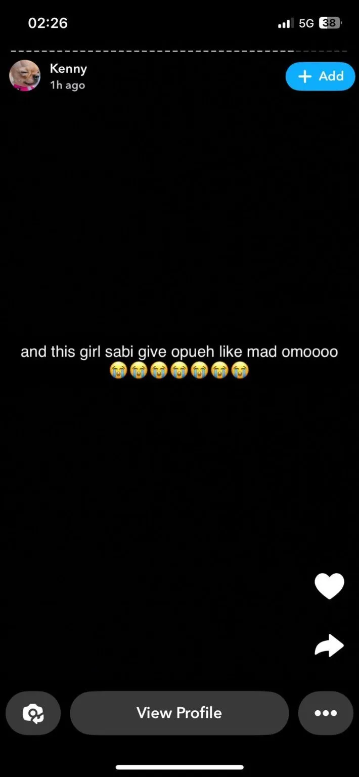 Man cries out as girlfriend denies him after meeting Asherkine