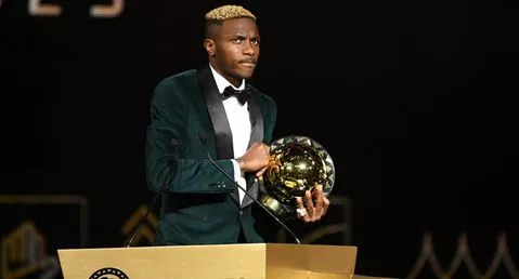 Nigeria's Ademola Lookman beats Hakimi, others to claim CAF African Player of the Year award