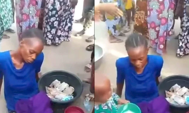 Hardship: Widow collapses due to hunger in Ibadan market [VIDEO]