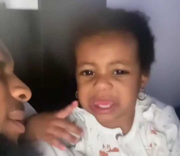 'Cash app the baby quickly' - Little girl bursts into tears as her father instructs her to cry in order to win $10k