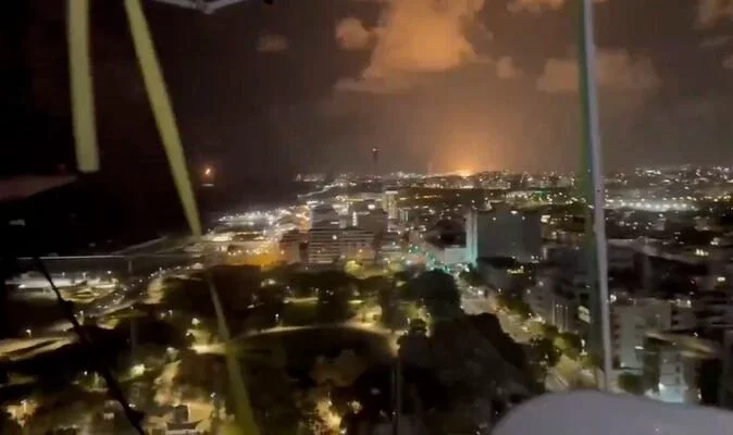 Moment Iran missiles smash into Tel Aviv as Iron Dome fails