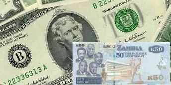 Zambian Kwacha and USD