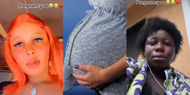 Nigerian woman's before and during pregnancy video stuns online audience