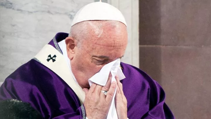 Pope Francis spends 3rd night in hospital over bronchitis