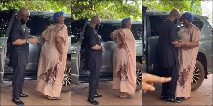 Yul Edochie and Judy Austin spark controversy with steamy dance video