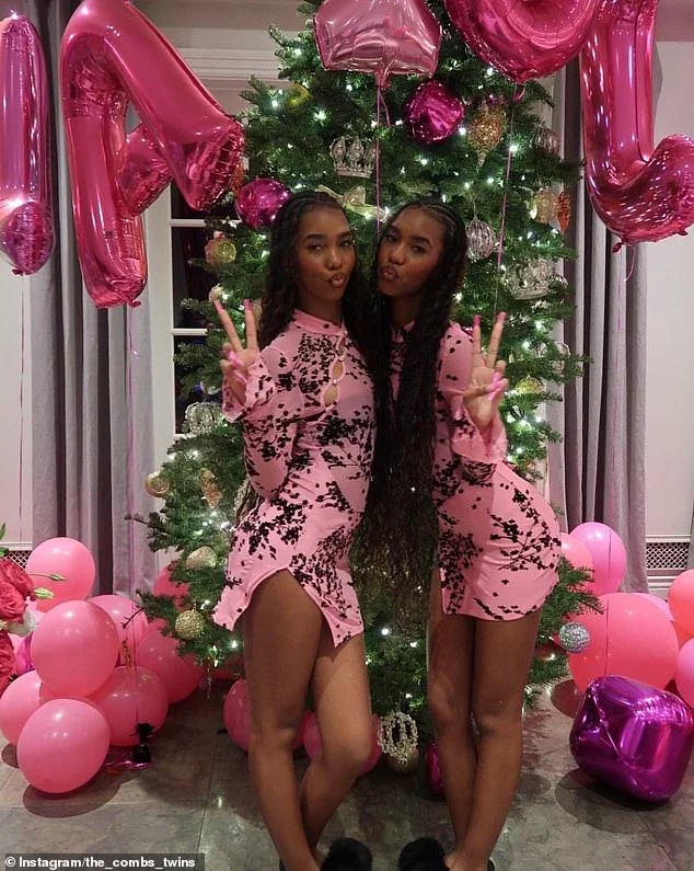 Diddy's twin daughters celebrate 18th birthday while he's behind bars