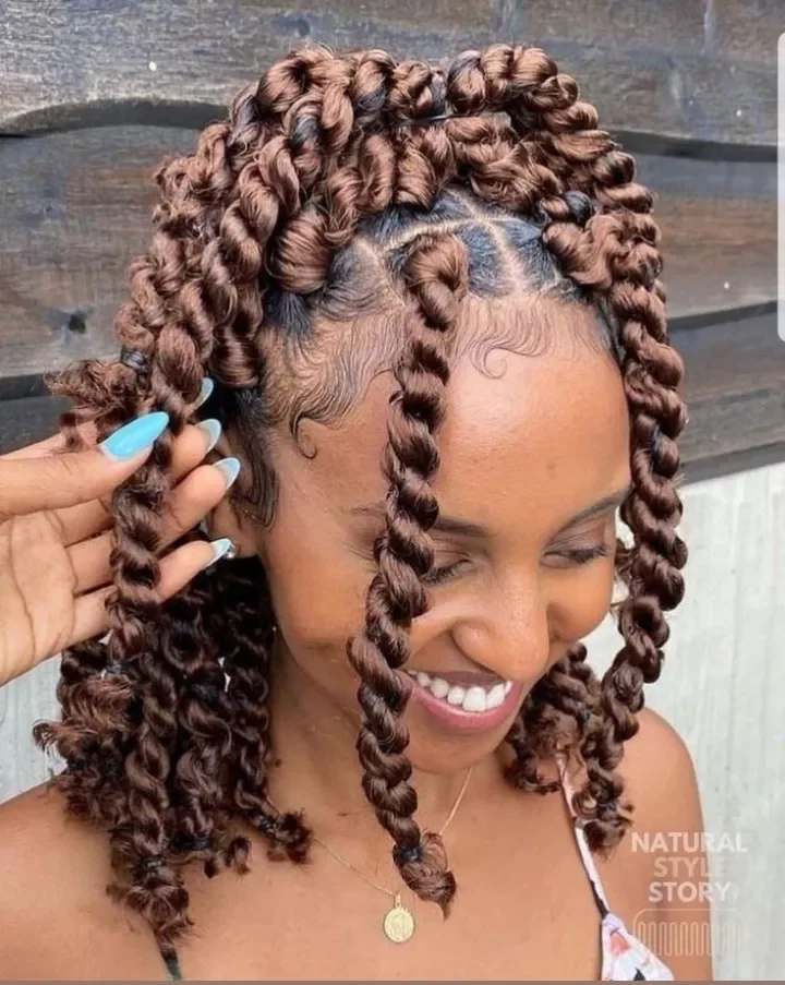 25+stunning twisted box braids hairstyles you should consider.