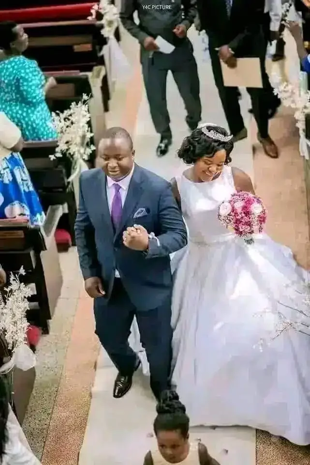 'We started out as flower boy and girl' - Man weds childhood crush