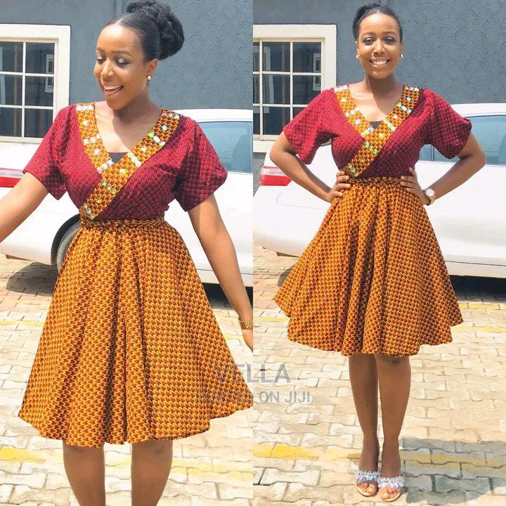 Tailors, Check Out Some Creative Flare Gowns Styles You Can Sew for Your Customers