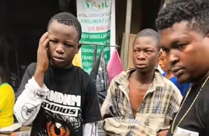 Boys publicly humiliated, forced to dance for stealing iPhone 14 Pro Max, selling it for ₦100k