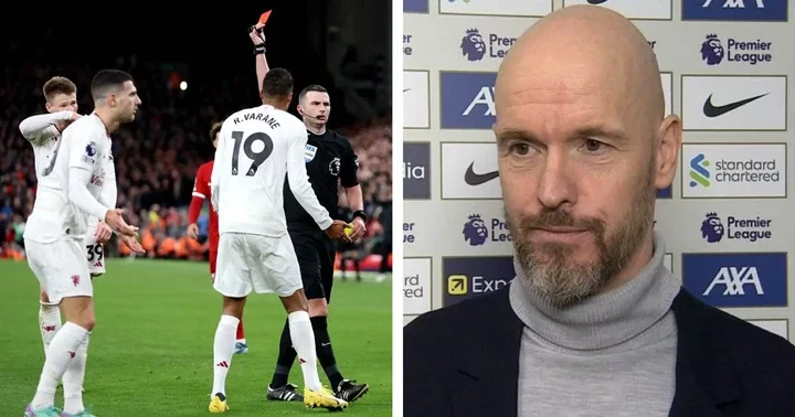 Ten Hag channels inner-Jose Mourinho in response to Dalot's red card