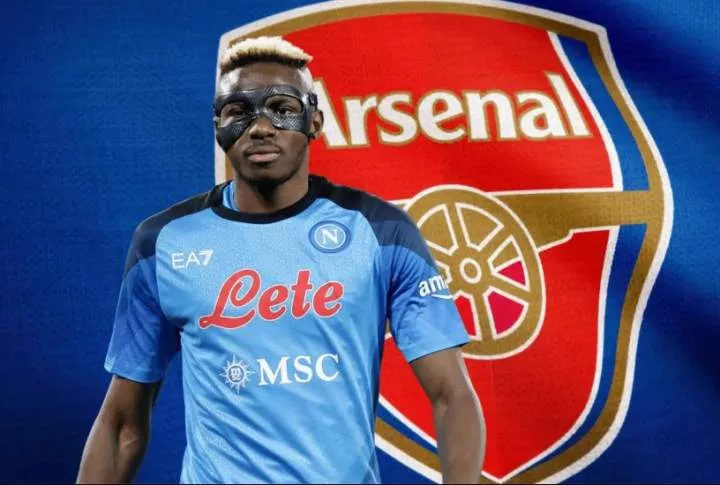 EPL: Osimhen to become Arsenal's most expensive signing