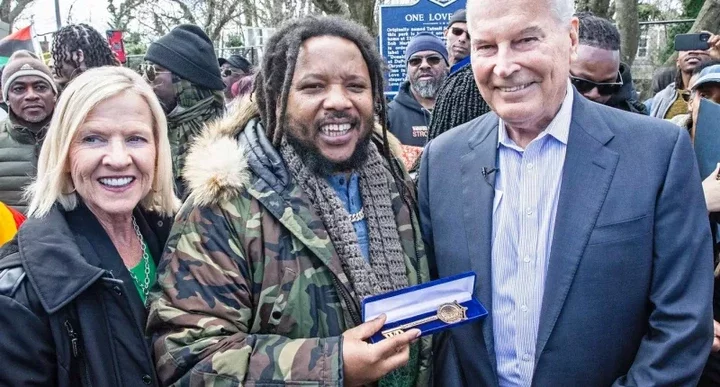 Bob Marley's Son Stephen Marley Receives Key To The City Of Wilmington Delaware