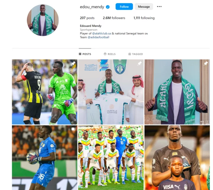 African Footballers with Highest Number of Followers on Instagram