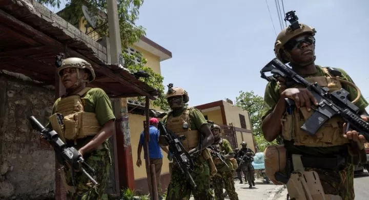 Kenyan police make their presence felt in Haiti